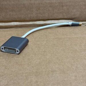DVI Female to USB-C Male Monitor Display Adapter Cable